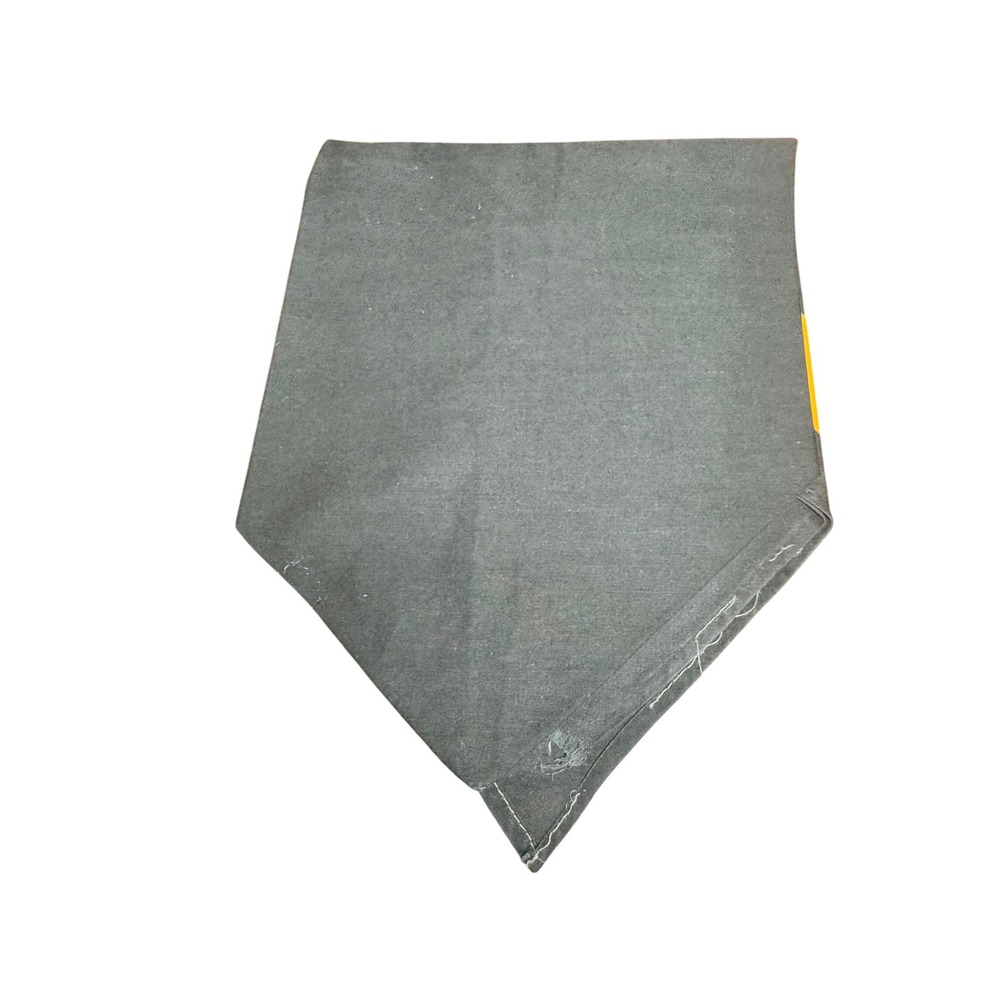 Vintage BSA Explorer Scout Neckerchief Green Gold Boy Scouts Uniform Scarf 1970 - Picture 3 of 9